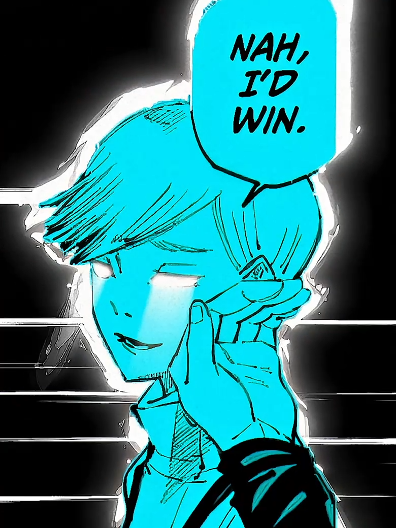 UI UI !!!! #jujutsukaisen #jjk #uiui #gojousatoru #sukunaryomen #meimei #mangaedit #aemy #fyp