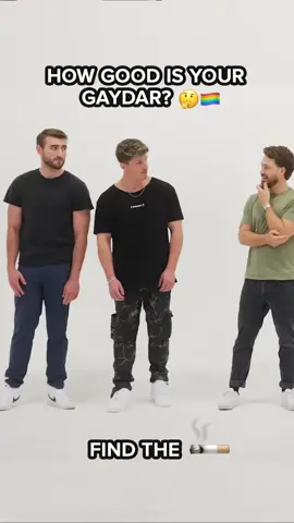 Can you tell which guy is gay?! 🤨🏳️‍🌈 #shorts