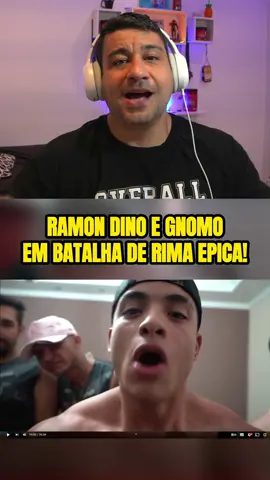 RAMON DINO E GNOMO EM BATALHA DE RIMA EPICA NA MANSAO MAROMBA #MANSAOMAROMBA #gnomo #ramondino #batalhaderima #ramondinopro #gnomomaromba #mansaomarombaprojetinho #ramondinoedit