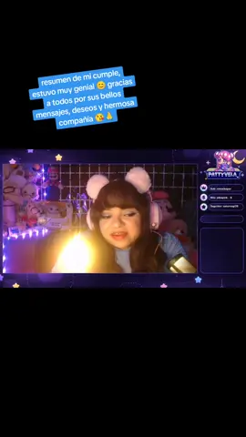 el resumen de mi cumple, de corazón muchas gracias y los amodoro #amodoro  #parati #viral #cumpleaños #twitch #deseos #CapCut #girlgamer #retomando #streamer #pattyvela_ 