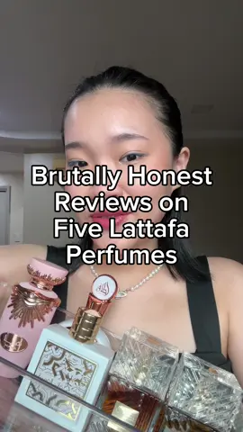 finally reviewing five popular lattafa perfumes got mine from @Laiya Buy And Save 2nd Account  lattafa haya fakhar rose qaed al fursan khamrah khamrah qahwa #perfumesph #perfumetok #scenttok #arabperfume #arabianperfume #lattafa 