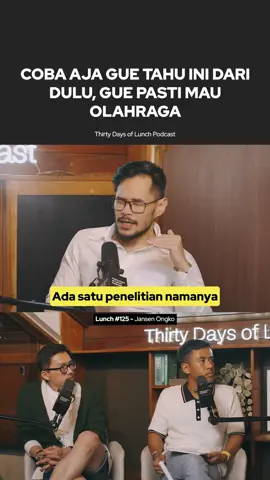Kumpul dulu sini yang masih mager buat olahraga!! #Sport #olahraga #thirtydaysoflunch #podcastindonesia #thirtydaysoflunchpodcast 