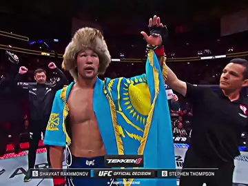 Rakhmonov🇰🇿 vs Thompson🇺🇸 |✨ #UFC #MMA #shavkatrakhmonov #stephenthompson #kazakhstan #fyp #highlight #edit #fypシ #song 