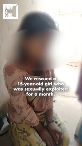 We rescued a 15-year-old girl who was sexu@lly exploited for a month. #freeagirl #india  #fyp #childrenrights 