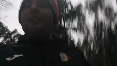 przez warunki na drodze leśnej udało mi się to uzyskać 😁😉
