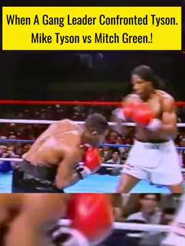 When A Gang Leader Confronted Tyson #boxing #miketyson