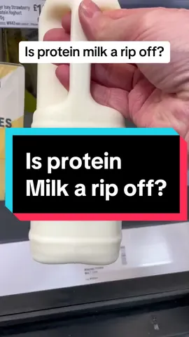 #costoflivingcrisis #protein #milk #proteinshake 