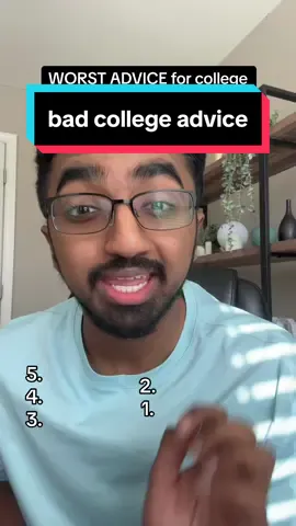 TERRIBLE advice i got as a college freshman #college #student #collegelife #fyp 