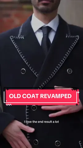 Did you know that wool garments are 300% more likely to be donated or handed down compared to those of other fibers? It is estimated that extending the life of your clothes by 9 months of active use can reduce the overall carbon and water footprints by a whopping 20-30%!  This is your sign to thrift, refresh or repair your wool coats. For more tips on how to revamp your wool garments follow @TheWoolmarkCompany AD #woolmark  #upcycling #upcycledclothing #thriftedfashion #mensfashioninspo