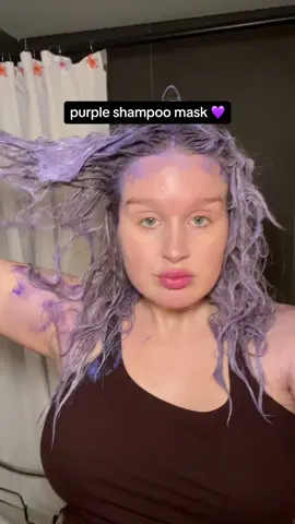 instant mood booster ✨ #purpleshampoo #purpleconditioner #briogeo #ashblondehair #coolblonde #fanola #purpleshampoohack #hairhack #athomehaircolor #dyehair #brassyhair 