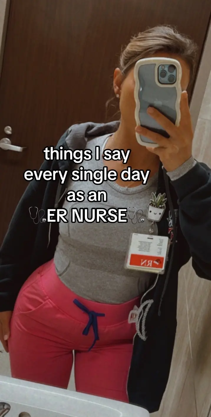 Every single day 🩺🤍 #nurse #nurses #nursesoftiktok #ernurse #nurselife 