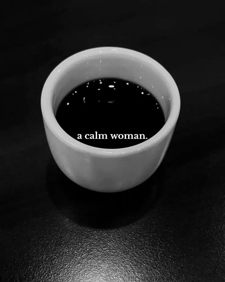 in my calm woman era #blackandwhite #blackandwhitetiktok #fypシ #thatgirl #thatgirlaesthetic #darkfeminine #darkfeminineenergy 