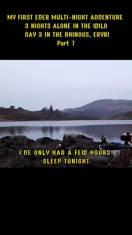 Part 7 My First Ever Multi-Night Adventure  3 Nights Alone in the Wild  DAY 3 in the Rhinogs, Eryri #foryou #Outdoors #survival #campinglife #camping #fyp 