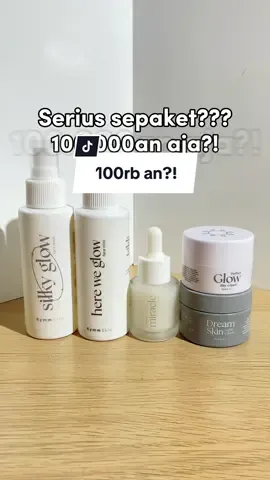 Hah emang ada?! Ada dong!!😱🤩❤️ #kymmskin #glowingskin #skincarebpom #paketglowingkymmskin #belilokal 