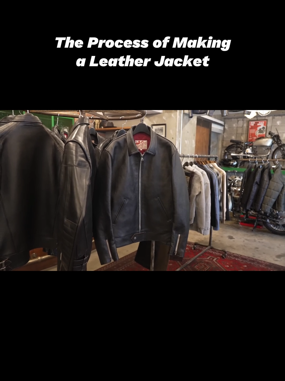 The Process of Makinga Leather Jacket #process #processvideo #making #manufacturing #production #massproduction #factory #factorywork #viral #fyp #fypシ #foryou #foryoupage #foryourpage #trending