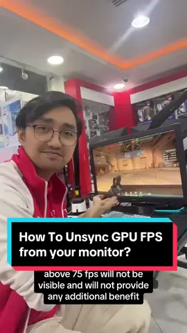 Replying to @JBL lover234 Here’s how to To unsync your GPU FPS from your monitor!💚🔥#Bahrain #Advantibahrain #Thatshowyoufixthat #PCtips #PCtutorials #PChacks #pctrickswindows10 #Pctricks 