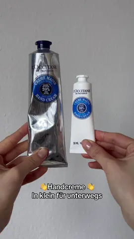 Kennst du schon die virale Handcreme in klein für unterwegs? 👋 #loccitaneenprovence #loccitane #loccitanehandcream #loccitanehandcreme #sheabutter #sheabutterhandcream #handcreamchallenge #handcream #handcreme 