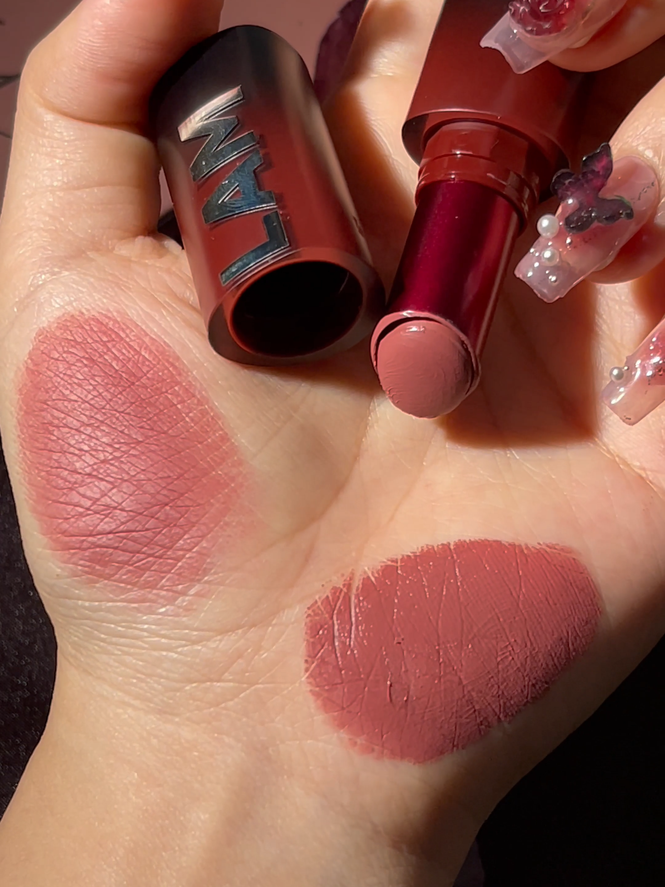 Lay this lipstick on your pout for an ultra-sexy addition to your sultry glam! (ID 27940296) #sheglam #sheglamemberrose #sheglamlipstick #lipsticks #lips