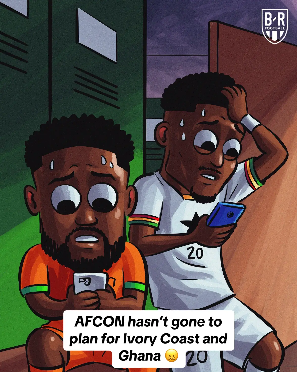 Ivory Coast and Ghana need a miracle 😬 #afcon #africa #ghana #ivorycoast #nigeria #egypt #morocco #senegal 