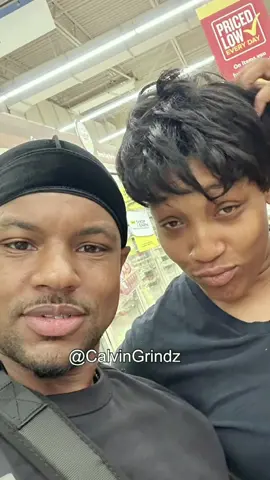Bloopers! She still tried the wig on tho! #calvingrindz #entertainment #prank #funny #foryou