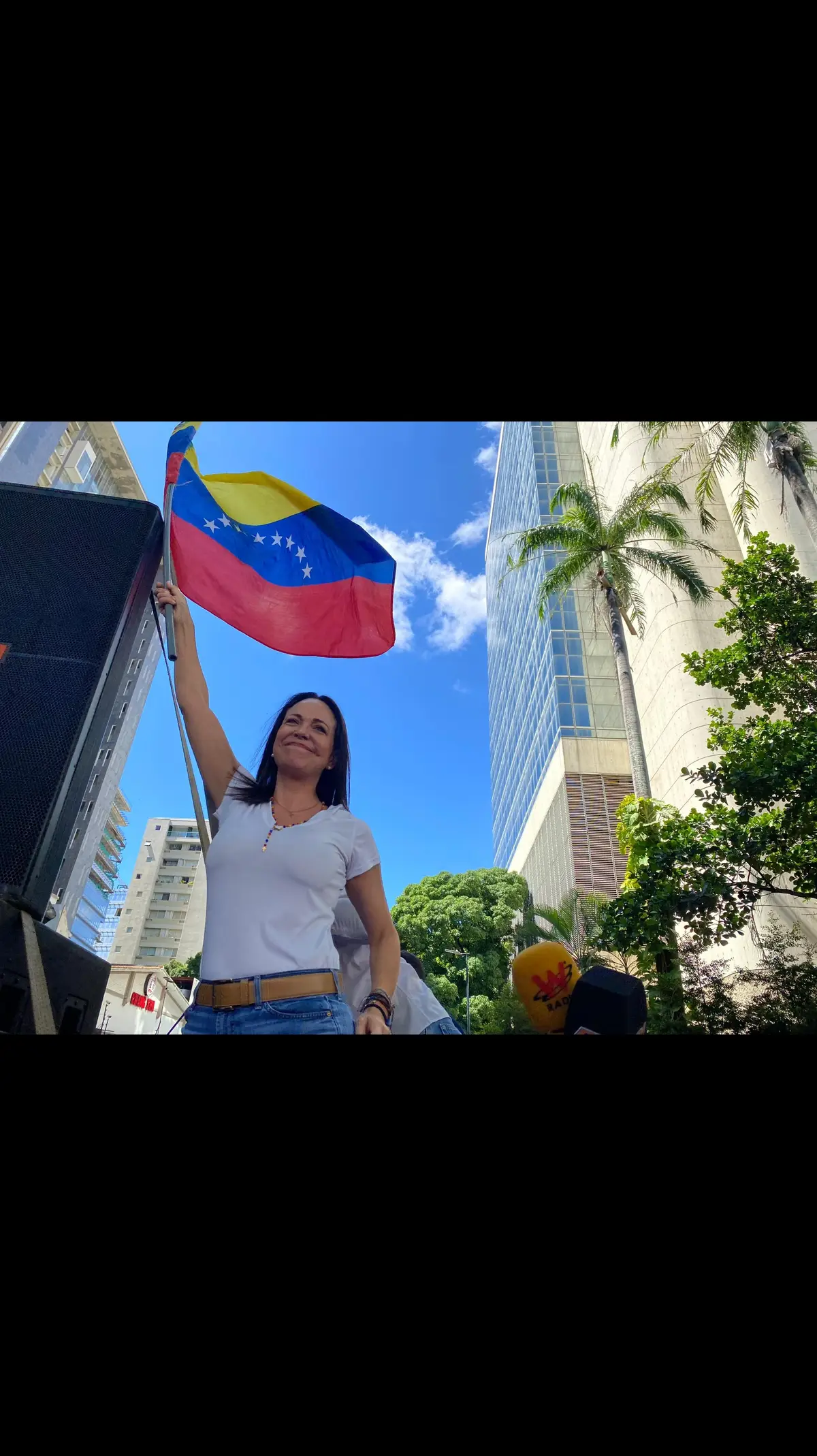 #23Ene #GranCaracas #Altamira   Concentración de María Corina Machado en Altamira, Caracas, para conmemorar el 23 de enero y presentar la Gran Alianza Nacional (GANA) que articulará organizaciones, partidos y asociaciones para las elecciones presidenciales de este año.