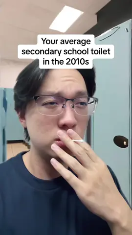 anyone can relate lmao #secondaryschool #schooltoilet #onlyinsingapore #singaporean 
