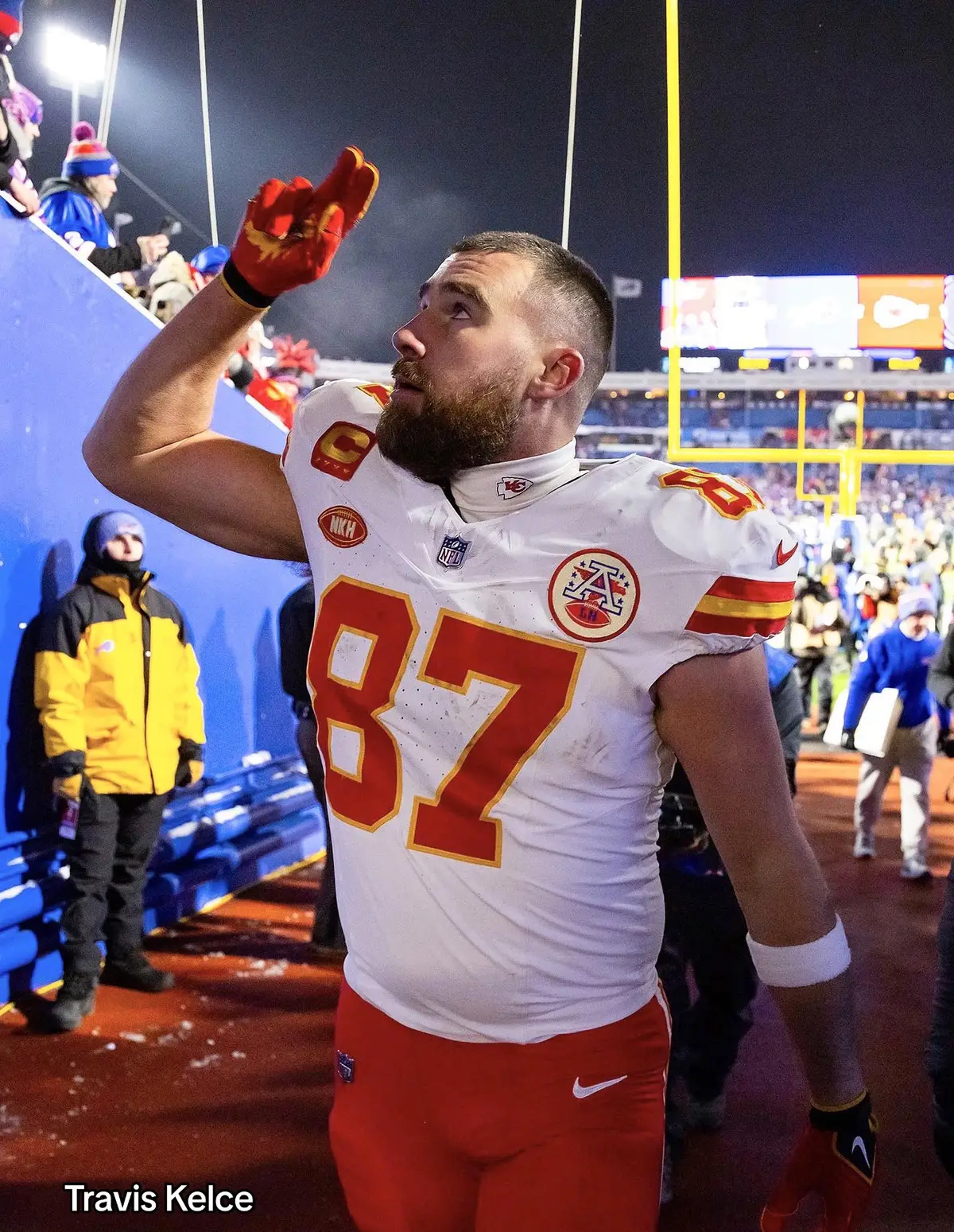 Divisional Round ✅ AFC Championship 🔜 . . . #kcchiefs #traviskelce #traviskelce87 #NFLPlayoffs 