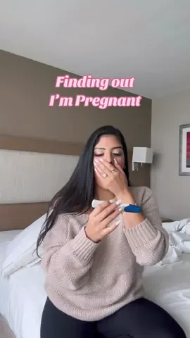 my reaction to finding out I’m pregnant again.. so many emotions at once! 🥹😭  #pregnantmama #pregnancytest #pregnancytestresults #impregnant #fyp #pregnanttiktok 