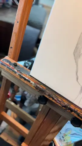 Come up and see whats new on the slab… #Painting #2024 #painter #sketch #charcoal #beginning #multimedia #art #artist 