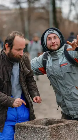 Making a hungry, homeless man happy❤️
