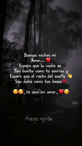Buenas noches ni amor #frases #buenasnoches #miamor #teamo #princesa #lindossueños #foryoupage #foryou #Love #sueño  @Frases.rosita  @Frases.rosita 