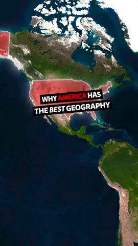 How the U.S. has the best geography in the world.. #geography #maps #countries #unitedstates #map