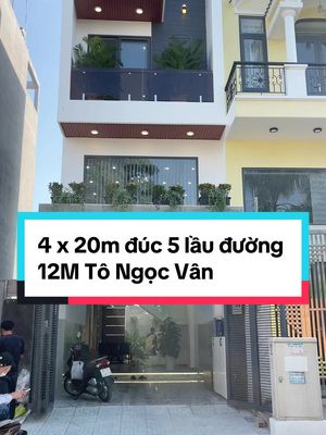 Bán nhà quận 12 đúc 5 lầu điện âm nước âm 4 x 20M thang máy chờ #nhadep #bds #flypシ #nhaquan12  #bannhaquan12  #nhadatmylan #thietkenhadep 