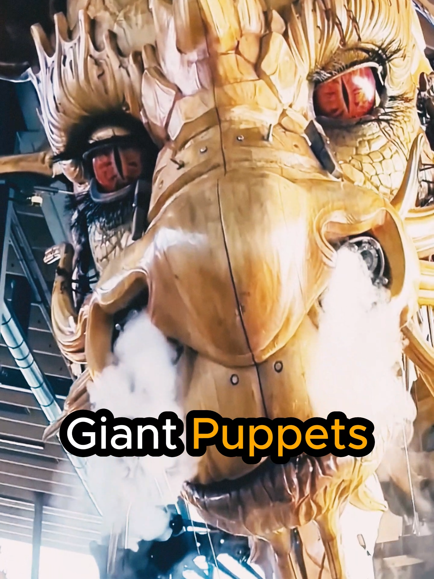 Giant Puppets😳 #trending #puppet #giantpuppet