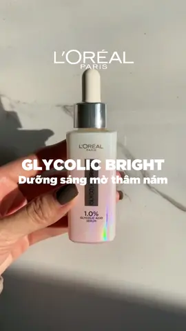 Serum Glycolic Bright giúp thẩm thấu sâu làm sạch tế bào chết da nhẹ nhàng, hỗ trợ tái tạo da, cho làn da trông sáng, rạng rỡ hơn ✨️🥰 #lorealparis_vn #goclamdep #reviewlamdep #muataitiktok #muataitiktokshop #tiktokmademebuyit #ThanhThoiLuotTet #glycolicbright 