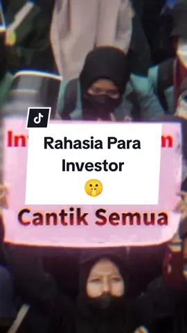Ssttt....🤫 | Rahasia besar para investor saham #investor #investama #trader #saham #chart #jangantakutjadiinvestor #IDX #sukses #kece #viral #fyp #CapCut #cewekcantik 