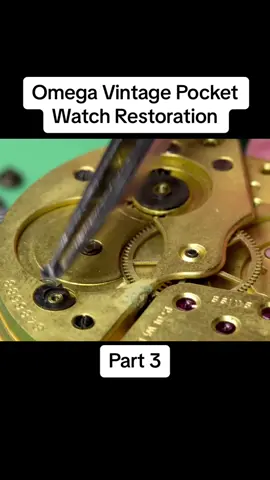 Omega Vintage Pocket Watch Restoration 3 #foryou #rolex #omega #Lifestyle #hobby #restoration 