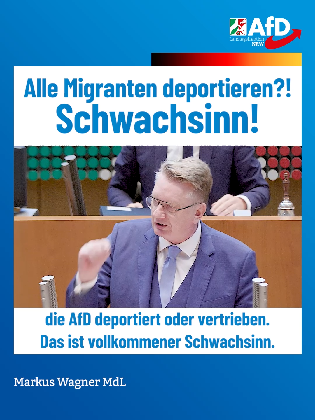 Alle Migranten deportieren?! Schwachsinn! #afd  #ltnrw