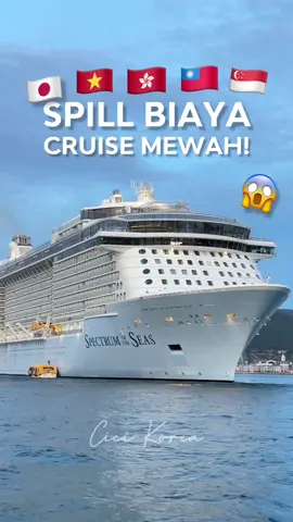Replying to @Ahmad Nurhidayat  SPILL BIAYA CRUISE TERMEWAH DI ASIA!🥳  #CiciNaikCruise #SerunyaLiburan #LiburanBisaDiatur #Serunya2023 #SerunyaKuliner #SerunyadiTikTok #Cruise #travel #TravelTips #MenuViral #fyp #trending #jepang #japan #cruisereview 