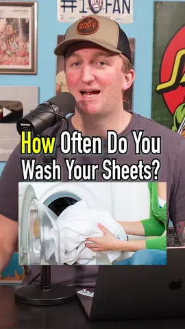 He NEVER WASHES His SHEETS!! How Often Do You?! #fyp #sheets #bed #room #Home #laundry #hygiene 