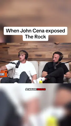 John Cena exposes The Rock 😳 