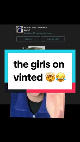 the girls on vinted are ridiculous 