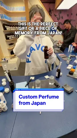 A definite must when you visit Japan. Custom perfume that will remind you of Japan or a perfect thoughtful gift for your family and friends! #japan #travel #theflavordesign #theflavordesignkyoto #kyoto #customizeperfumes #perfume #custom #bespoke #japanthings #kyoto #tokyo #osaka 