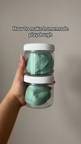 Easiest thing to make and feels so much better than regular playdough!  #homemadeplaydough #craftymom #diymom #toddlerparents 