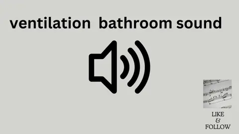 ventilation bathroom sound #sounds #sound #soundfx #soundeffects #soundeffect #soundsfx #soundfx