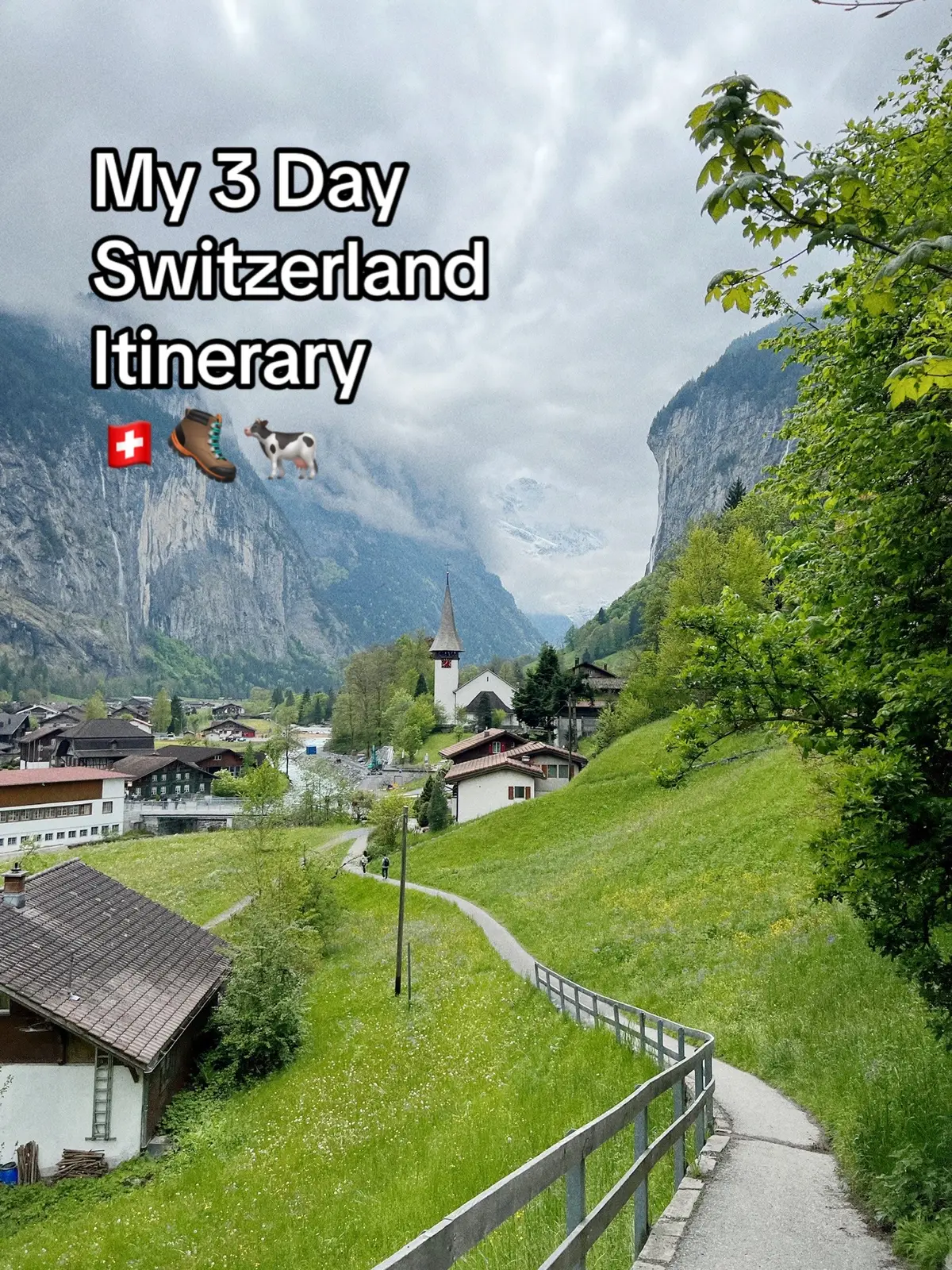 *Based off time of year & the area we stayed in :) #switzerlandguide #swisstravel #swisstravelguide #berneseoberland #travelswitzerland #interlaken #lauterbrunnen #grindelwald #grindelwaldfirst #firstcliffwalk #lauterbrunnenvalley #oeschinensee #lakeoeschinen 