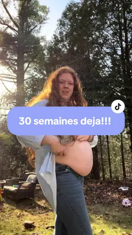 Le temps passe vite, mais si lent en meme temps! Je je peux pas croire 30 semaines, mais aussi je ne peux pas croire que c’est ma 3e grossesse???? Genre what? Et sinon ben on commence le grand decompte semaine apres semaine! Hehe#30weekspregnant #3egrossesse #avac #ava2c #diabetegestationnel #cholestasis #mom #timeflies #decompte #soonmom #cantbelieveit #gratitude #🥹 