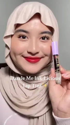 Watery lip tint yang gak bikin kering tapi stain nya awet bgt✅  #dazzlemebeauty #dazzlemeinklicious #dazzlemeinkliciousliptint #dazzlemeliptint 