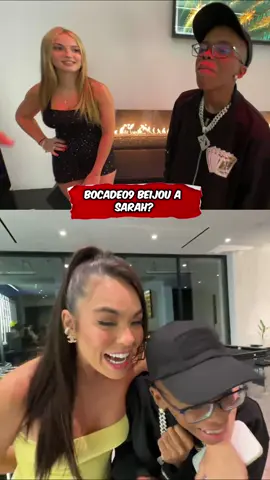 Bocade09 beijou a sarah estanislau? @Jon Vlogs @bocade09 #bocade09 #beijo #meme #viral #jonvlogs #clips #resenha #bdj 