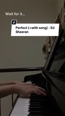Perfect - Ed Sheeran || #piano #pianist #perfect #edsheeran #lovesong #melody #calm #chill #relax #relaxing #healing #bridge #pianomusic #pianocover #pianoheals #pianotok  